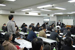 第2部登坂教授(東京大学、弊社会長)による講演の様子